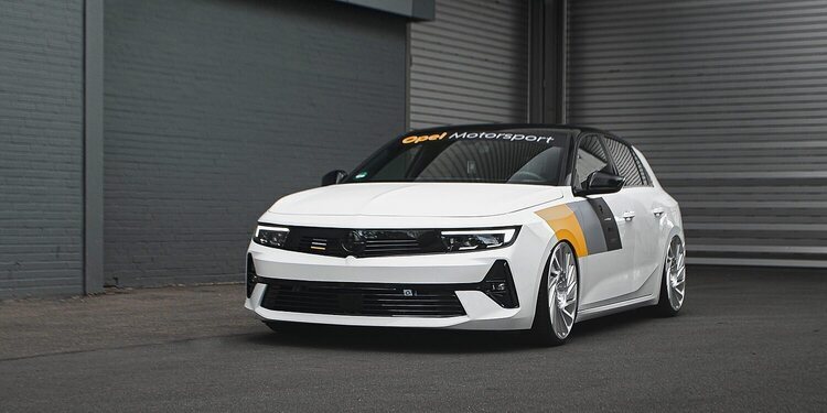 El nuevo Opel Astra hibrido enchufable se convierte en Show car