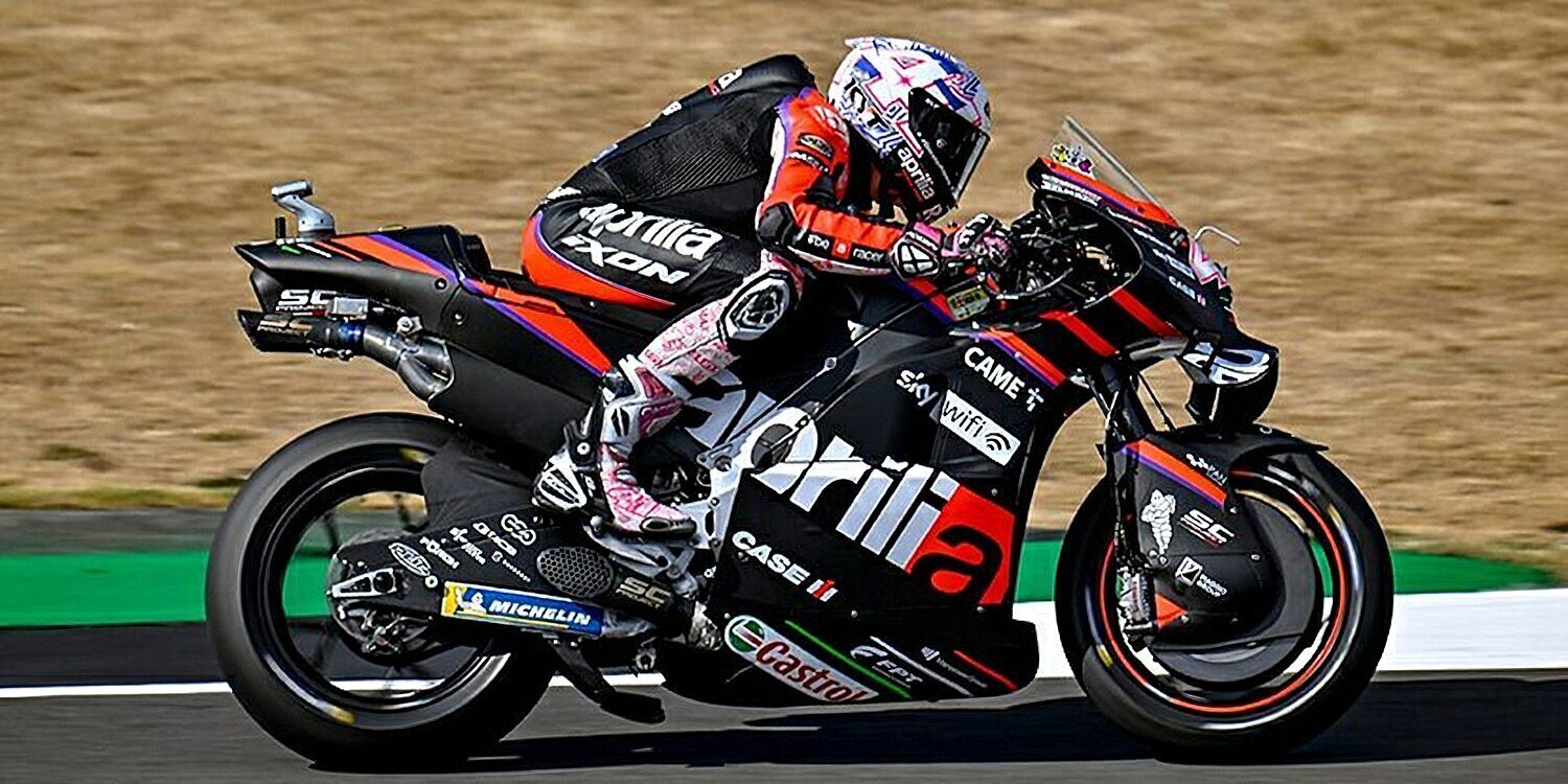 Aleix Espargaró golpea antes de la "qualy"