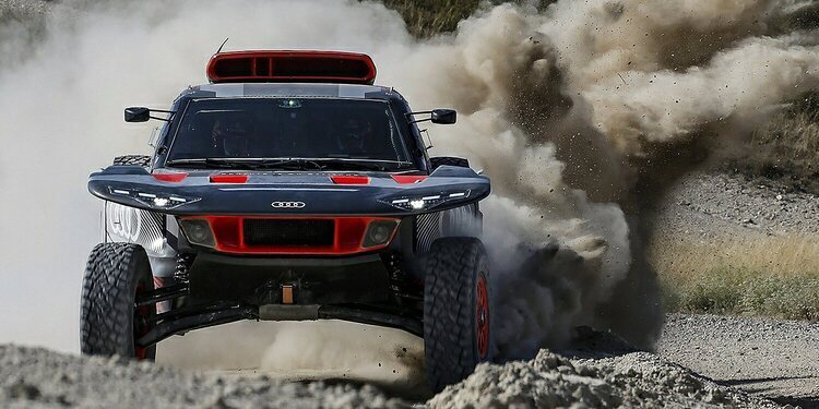 Nuevo Audi RS Q E-Tron E2, preparado para el Dakar