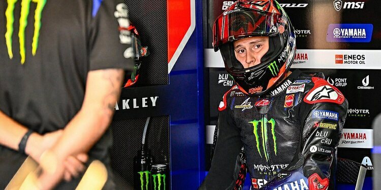 Fabio Quartararo: "Estoy presionando al 100%"
