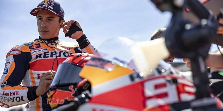 Marc Márquez: "Me encuentro bien físicamente"