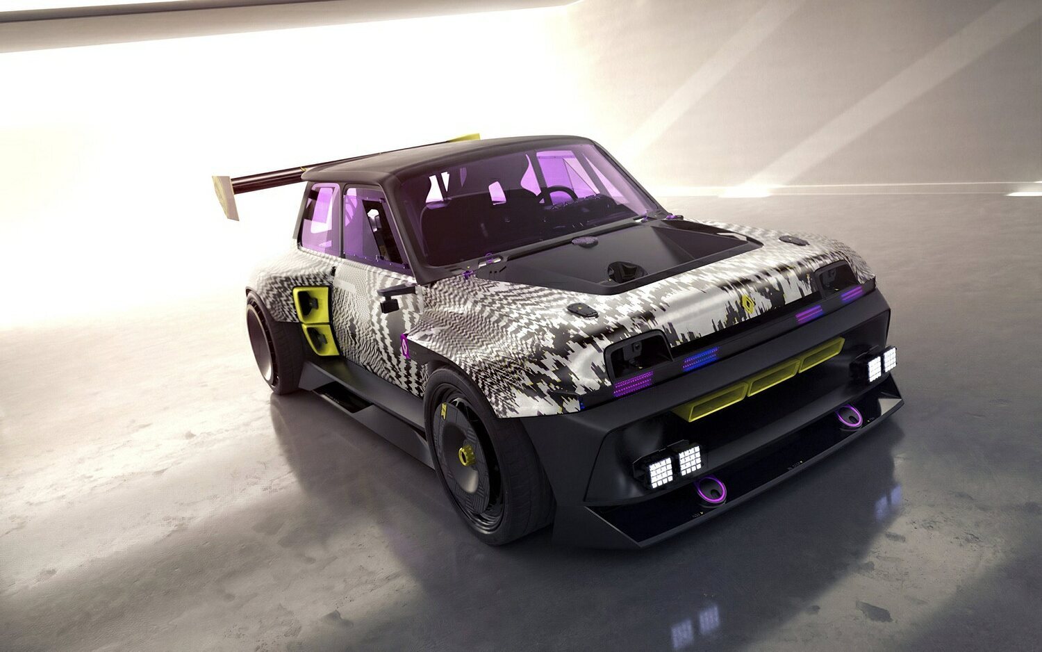 Nuevo Renault R5 Turbo 3E, un modelo hecho para el drift
