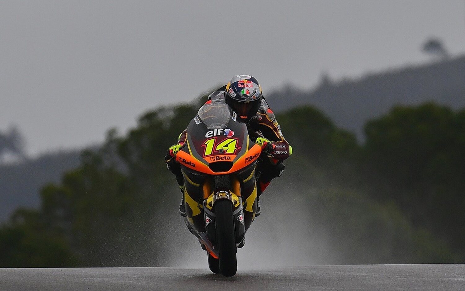 Tony Arbolino gana la carrera de Moto2 cancelada por lluvia