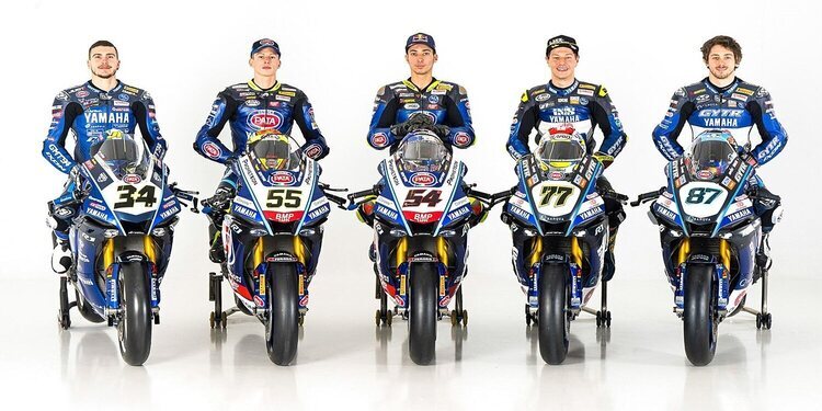 Yamaha se presenta al completo en el WSBK