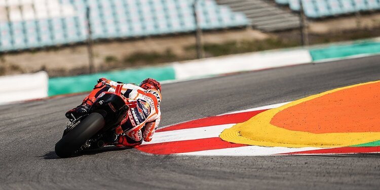 Marc Márquez: "Las carreras y los test son muy diferentes"