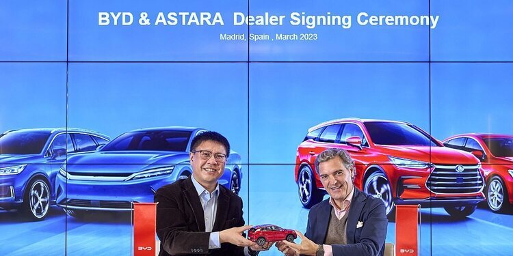 BYD ya tiene su red de venta oficial en España
