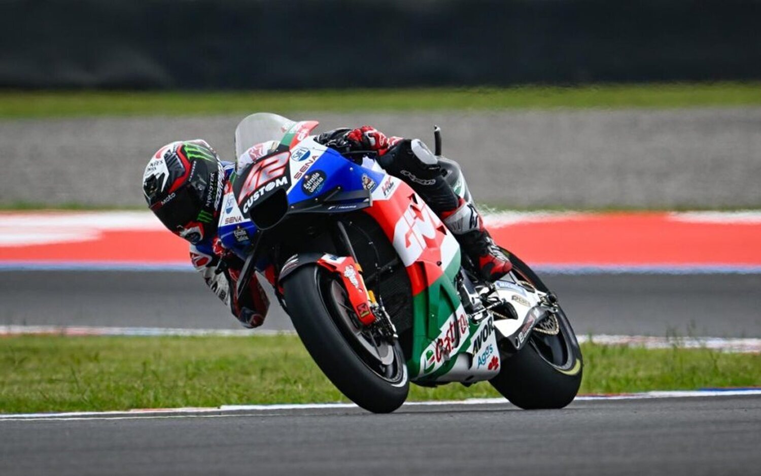 Álex Rins, satisfecho con el chasis heredado de Márquez