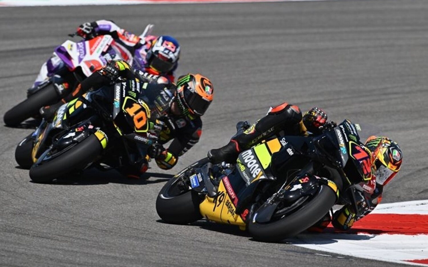 La dupla del Mooney VR46 lidera el test en Jerez