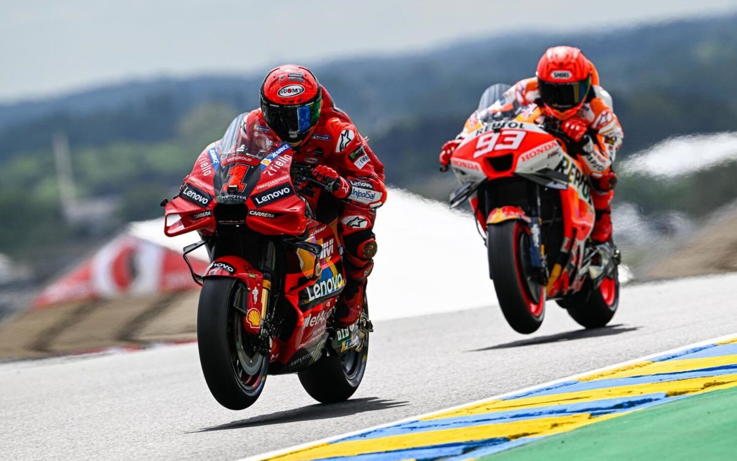 Pecco Bagnaia logra la pole en Le Mans