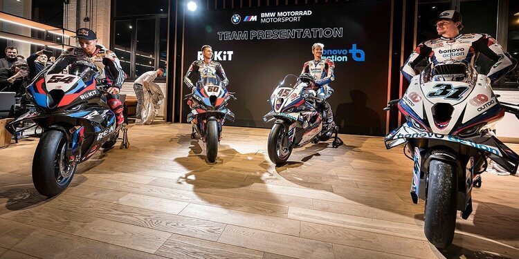 BMW presenta su artillería para Superbike