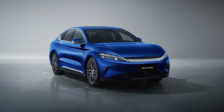 BYD sorprende y renueva el BYD Han por completo