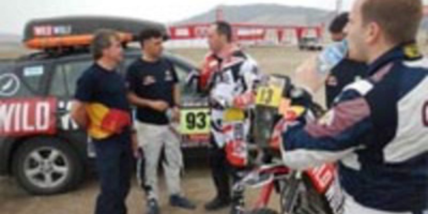 Gerard Farrés tiene invitados en su último test previo al Dakar