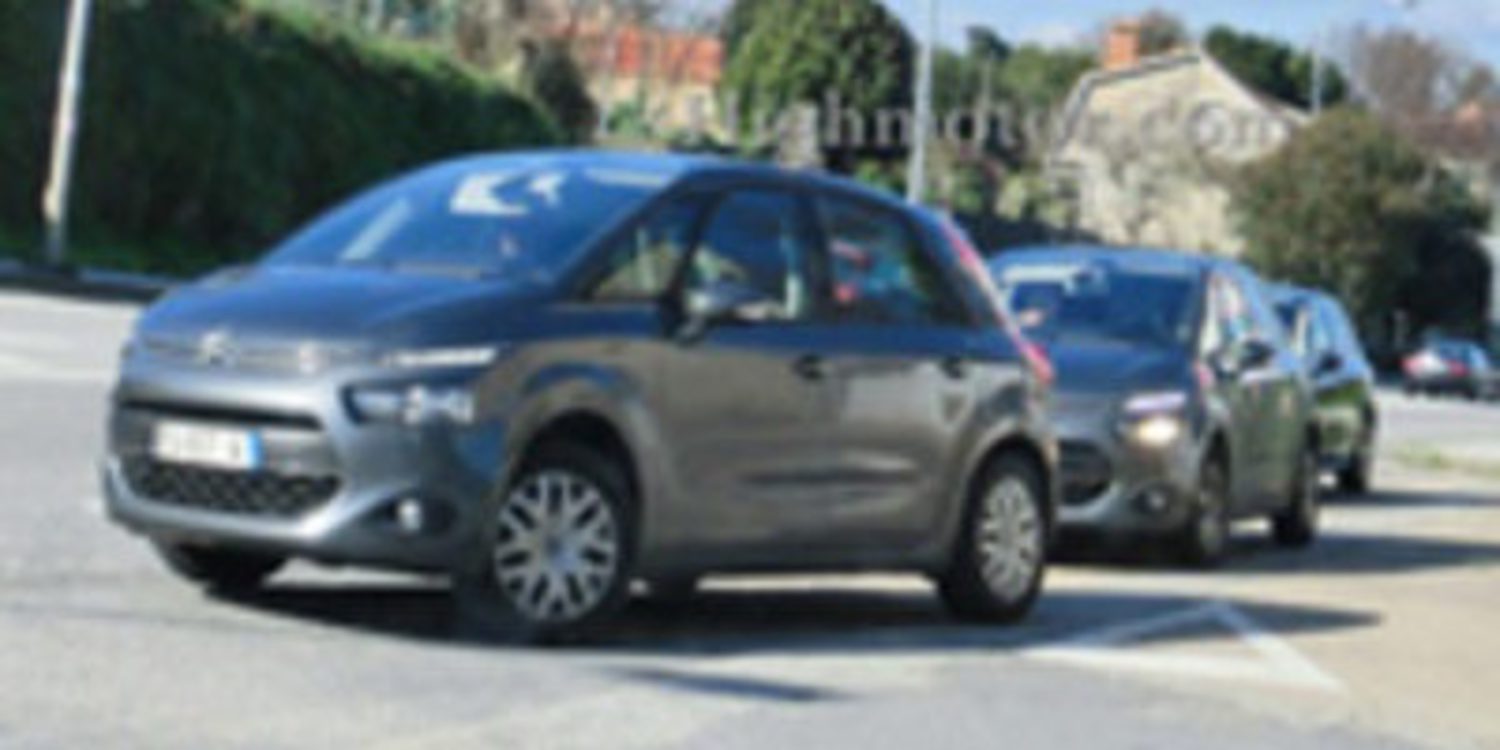 El nuevo Citroën C4 Picaso se ha vuelto a ver sin camuflar, esta vez por Vigo