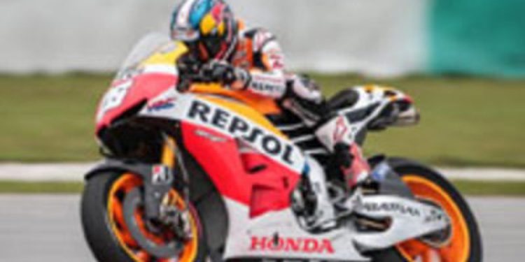 Dani Pedrosa también comanda la segunda jornada de test malayo