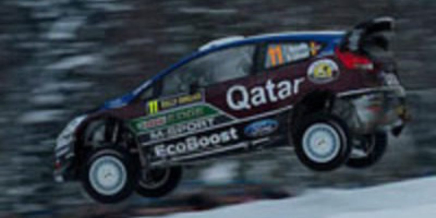 Thierry Neuville consiguió el mejor salto en la Colin's Crest sueca