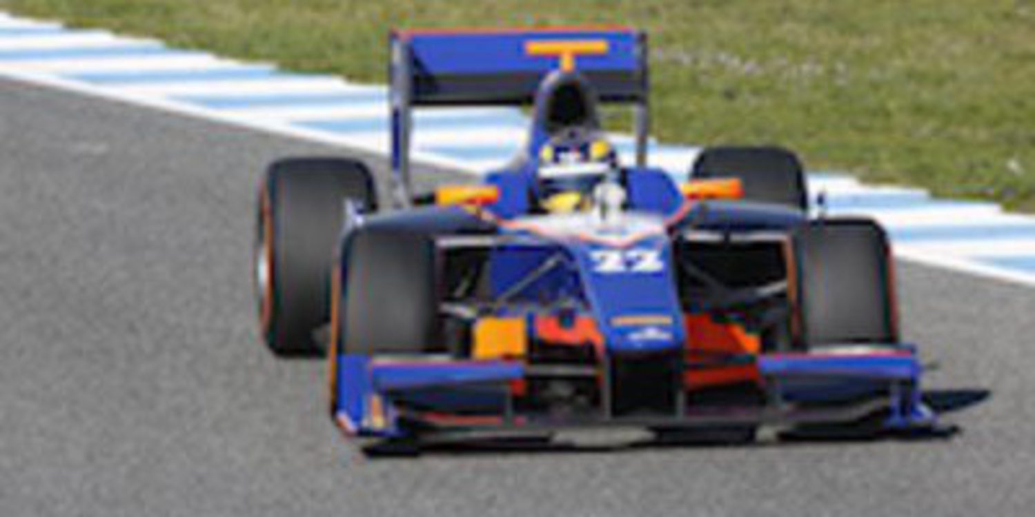 Tom Dillmann golpea primero en el estreno de la pretemporada de GP2