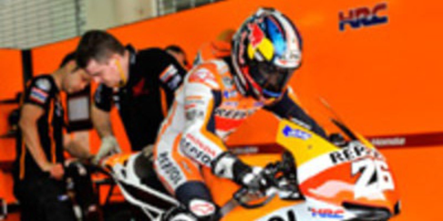 Dani Pedrosa cierra el test de Sepang arriba