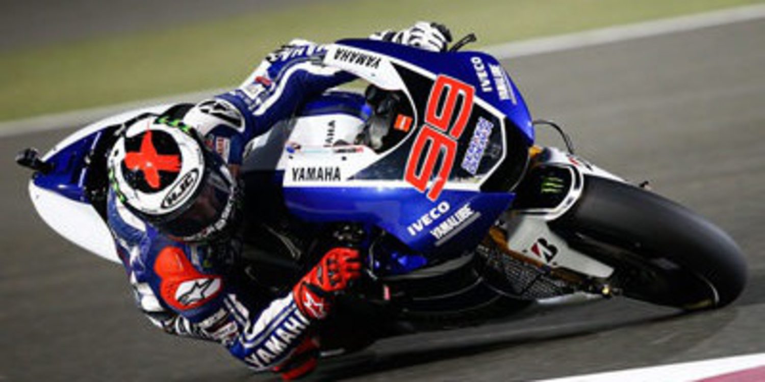 Pole de Jorge Lorenzo en el GP de Catar de MotoGP