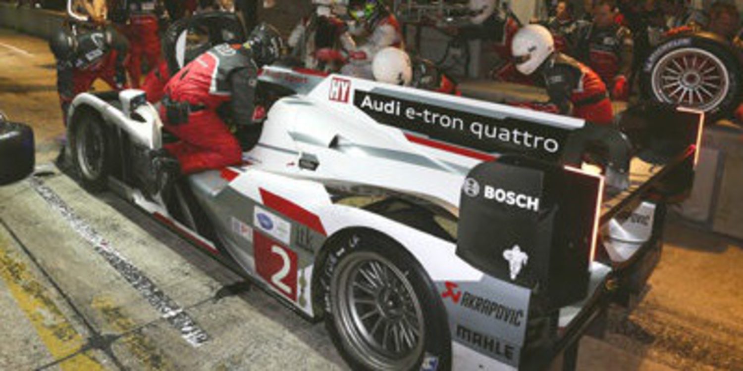 Los pilotos de Audi miran a Silverstone