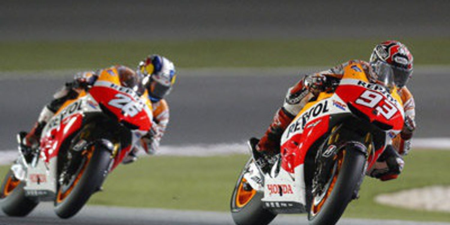 Marc Márquez y Dani Pedrosa a por el GP de las Américas