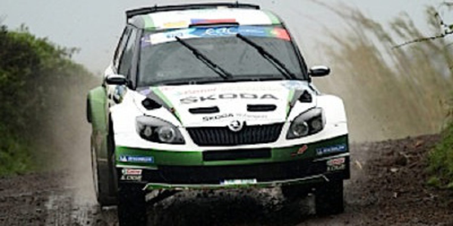 Jan Kopecký gana el Rally de Azores del ERC