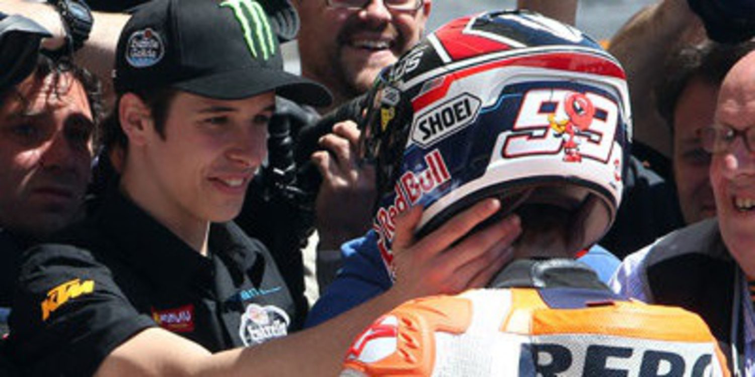 Dani Pedrosa y Marc Márquez aterrizan en Jerez