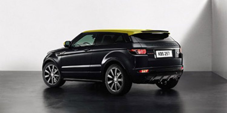 El Range Rover Evoque se viste de amarillo