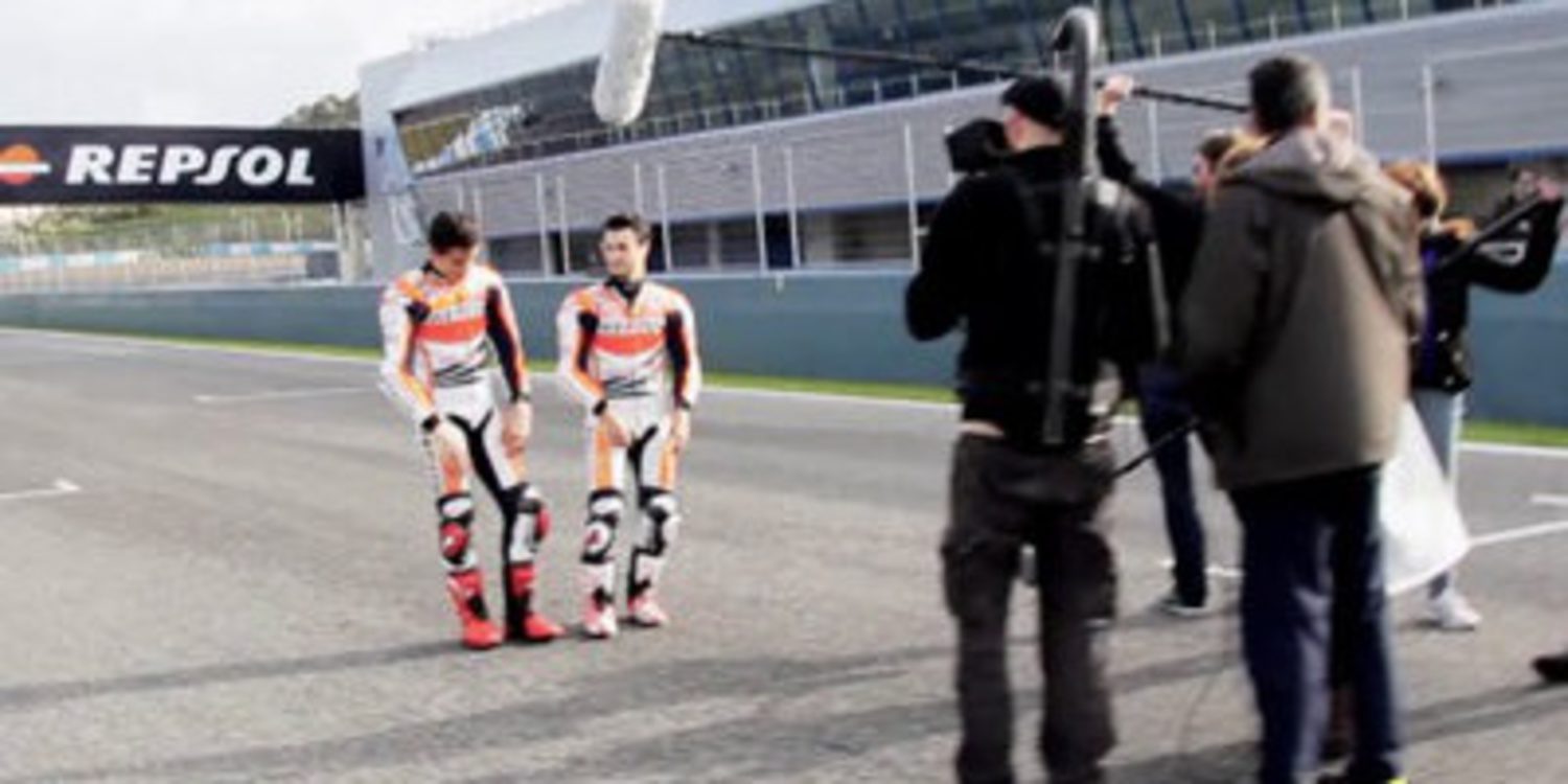 El buen rollo entre Dani Pedrosa y Marc Márquez