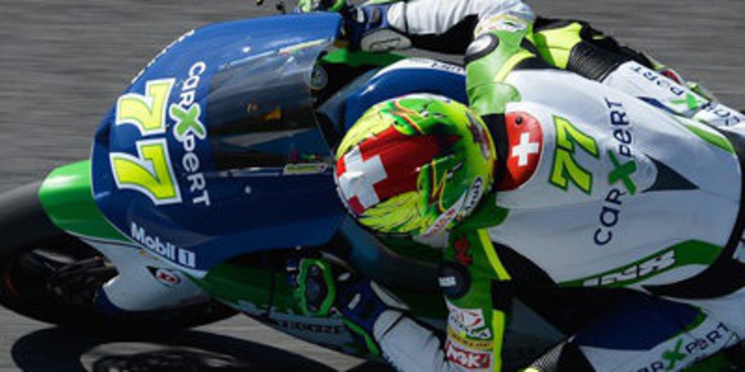 Dominique Aegerter, como rozar el podio en Moto2