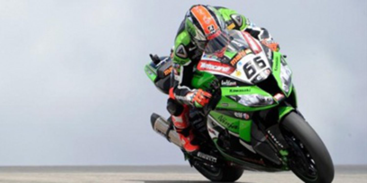 Tom Sykes superpole en una peculiar sesión en Portugal