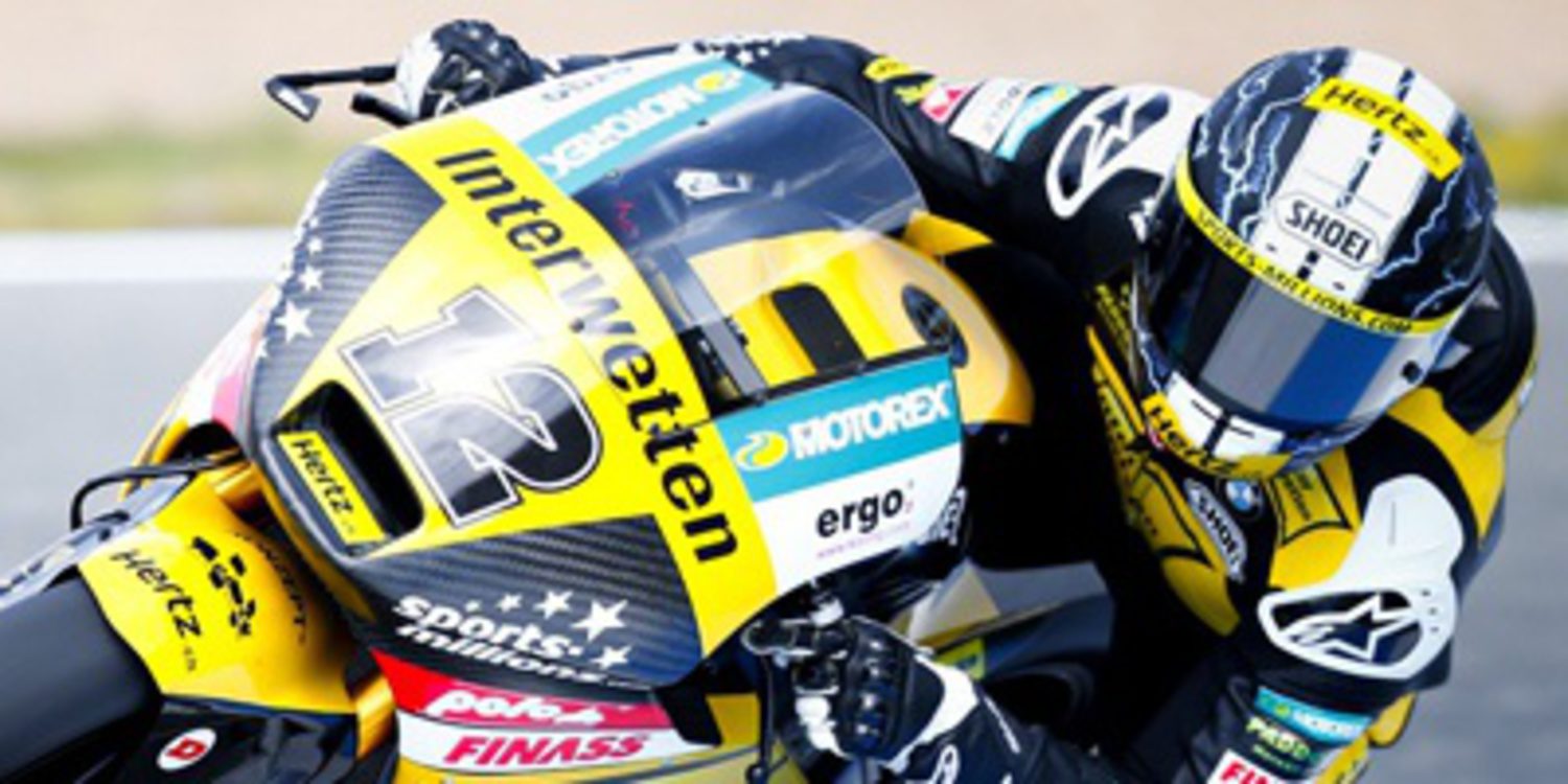 Tom Lüthi se reencuentra en Montmeló en los FP3 Moto2