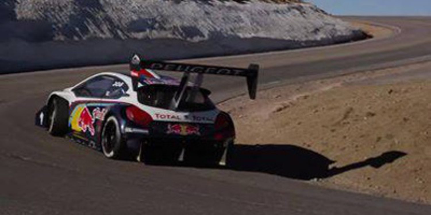 Una de oxígeno para Sebastien Loeb en Pikes Peak