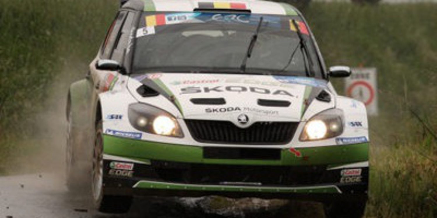 Freddy Loix gana su octavo Ypres Rally en el ERC