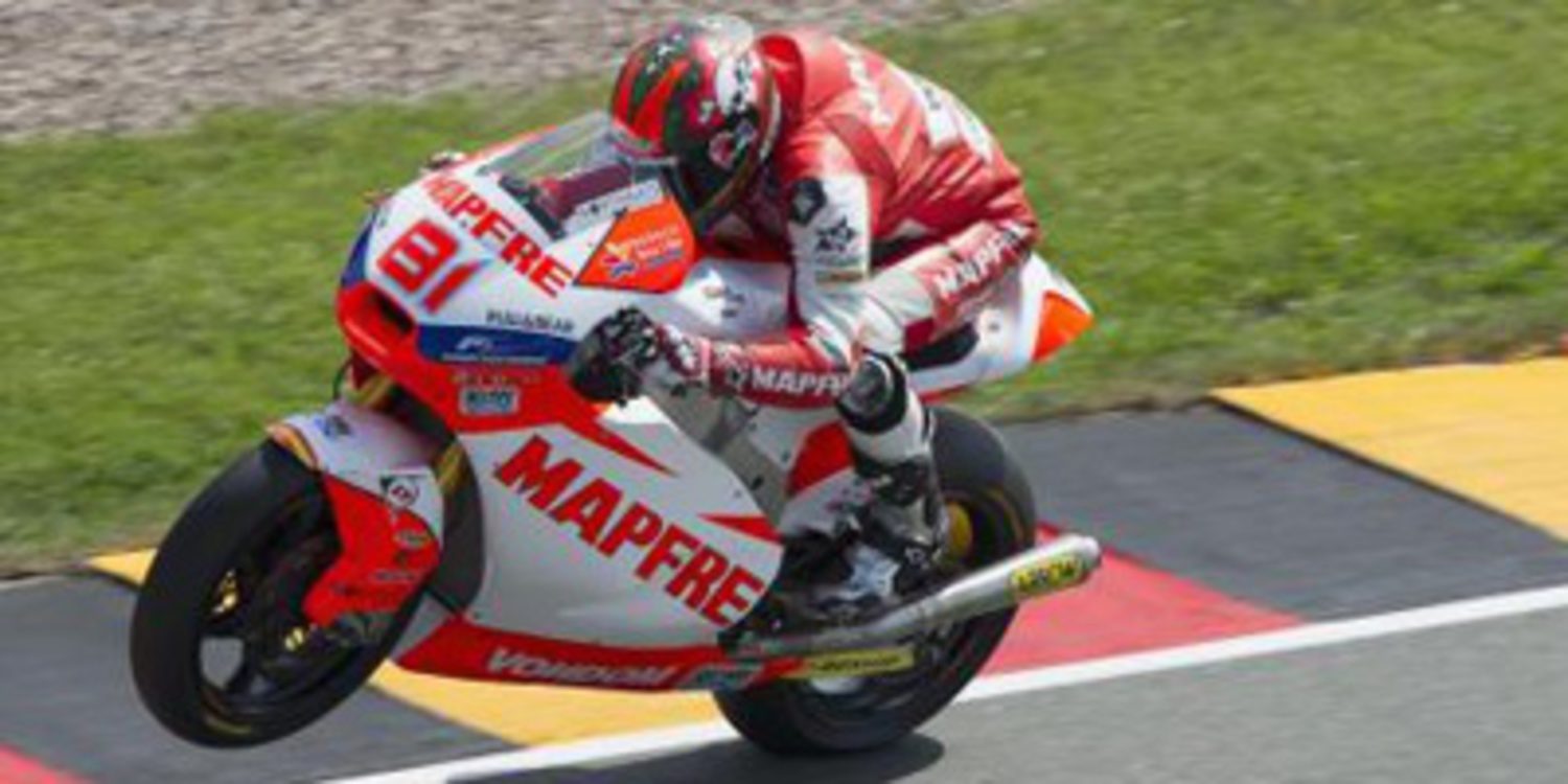 Jordi Torres se estrena en Sachsenring en Moto2