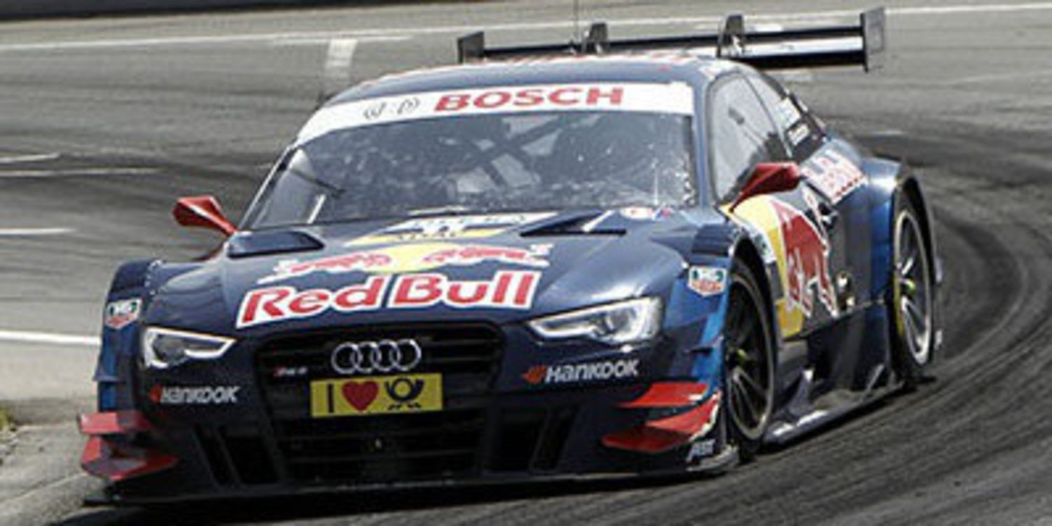 Mattias Ekstrom pierde su victoria en Norisring