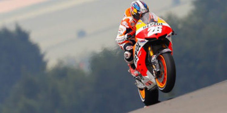Márquez líder y Pedrosa tocado para Laguna Seca