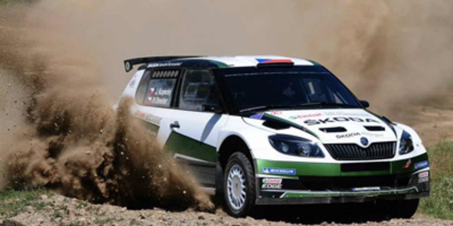 Jan Kopecký de test de cara al Sibiu Rally del ERC
