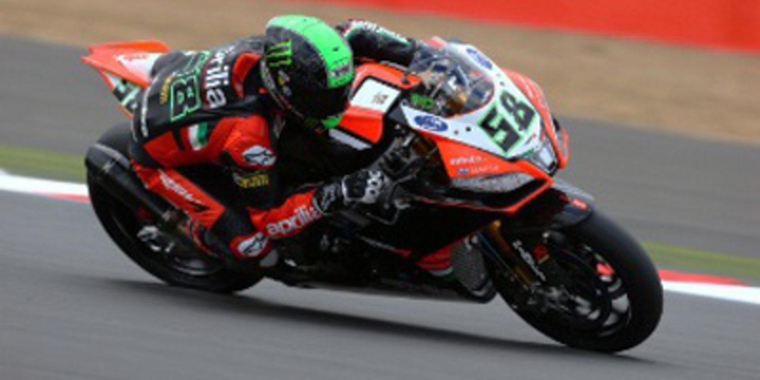 Turno de Eugene Laverty en los FP2 SBK de Silverstone
