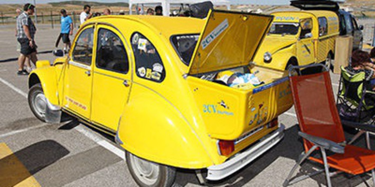 Record en la concentración Citroën 2 CV