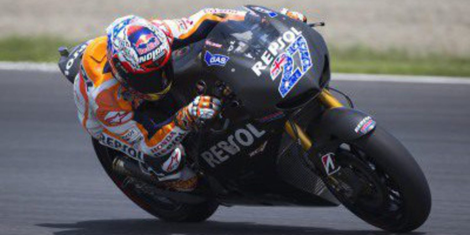 Casey Stoner completa el test de HRC en Motegi