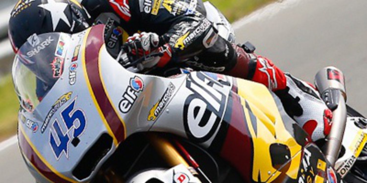 Redding pole de Moto2 en Indy superando a Espargaró