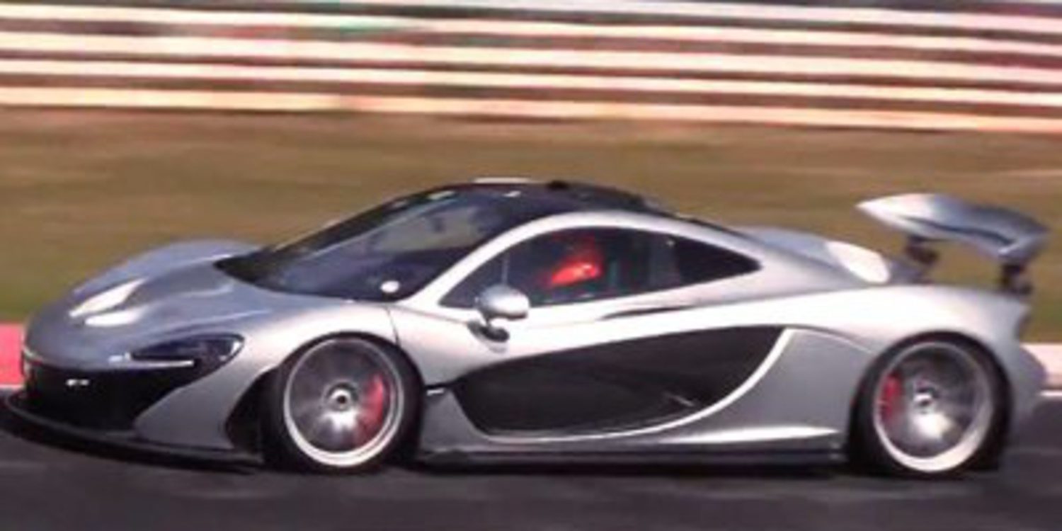El McLaren P1 se da un paseo por el Nordschleife