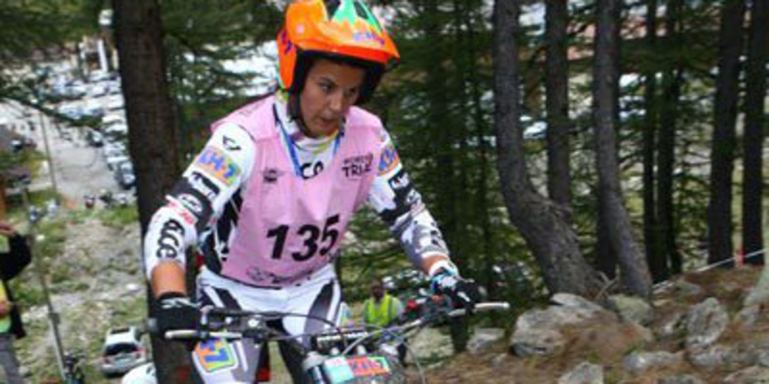 Doble victoria de Laia Sanz en el Trial de Francia