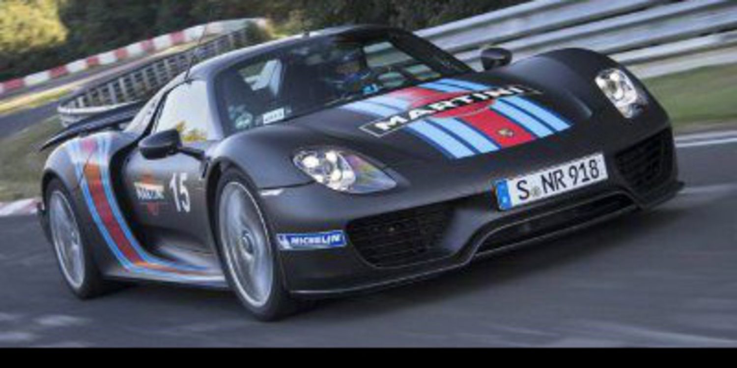 Así fue la vuelta récord del Porsche 918 a Nurburgring
