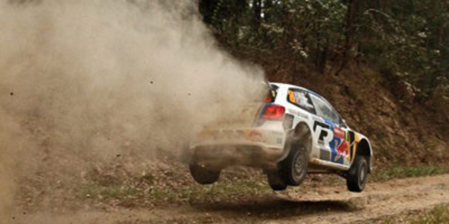 Ogier a lo suyo en el Rally de Australia. Meeke abandona
