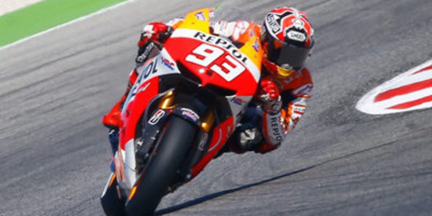 Marc Márquez pole en Misano destrozando el récord de Stoner