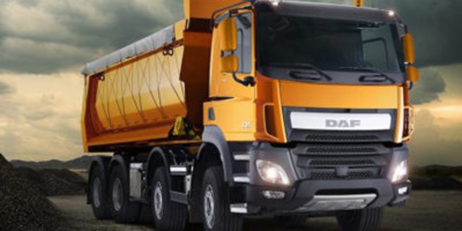 Turno de los DAF LF y CF Euro 6 Construction