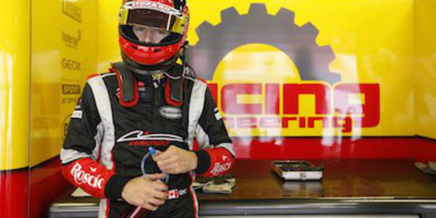 Gianmarco Raimondo, con Trident en GP2 para Singapur