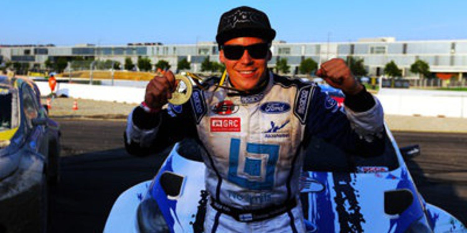 Toomas Heikkinen se lleva el título del Global Rallycross