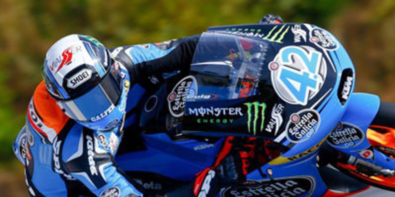 Alex Rins y Viñales se retan en los FP2 Moto3 en Alcañiz